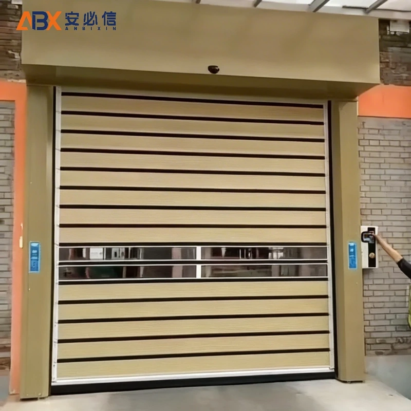天门螺旋式高速门